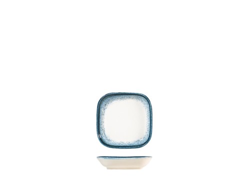 Assiette carrée - carrée, en