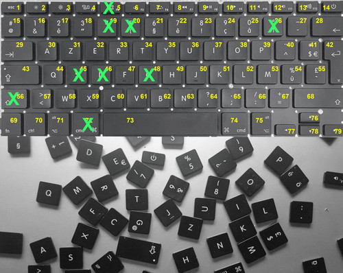 Ap04 touche clavier - ap04,