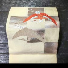 Kimono japonais 420 machine à broder Nagoya obi Tancho