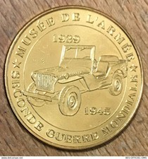 MDP 2013 75 PARIS JEEP ARMÉE MÉDAILLE MONNAIE DE PARIS JETON MEDALS COIN TOKENS