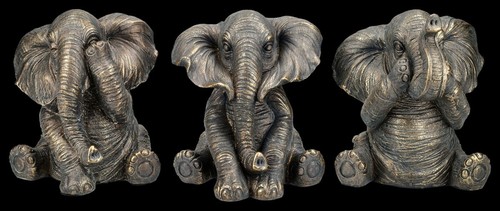 Figurines éléphants lot - figurines,