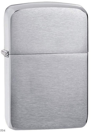 Zippo 1941 brushed chrome - zippo,