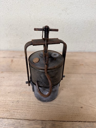 Ancienne lampe carbure - lampe, –