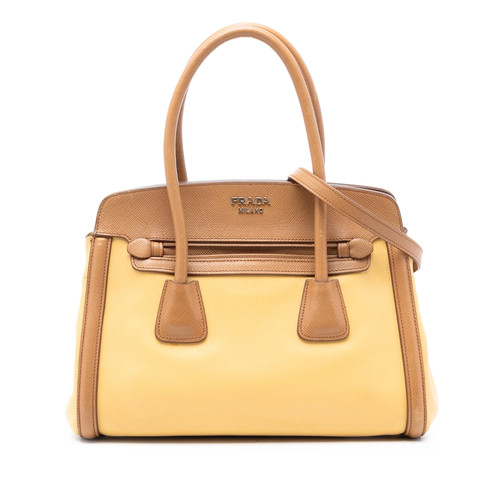 Prada bicolor saffiano cuir - bicolor, à