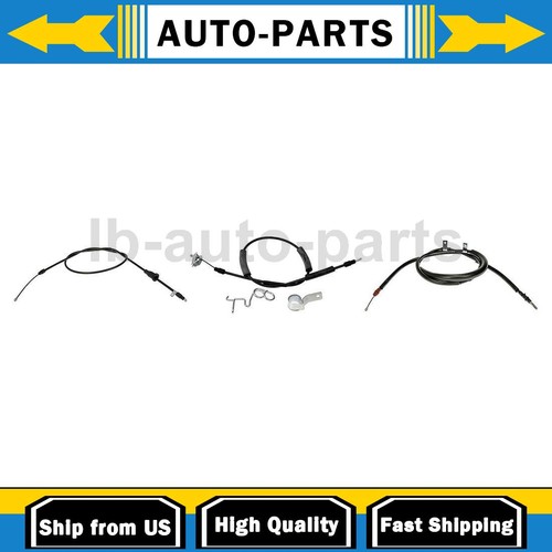 Front rear parking brake cable - front,