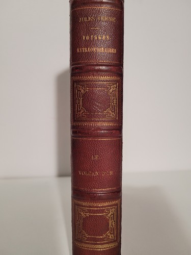 Jules verne hetzel - jules, volcan