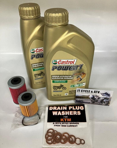 Oil change kit - oil, 400