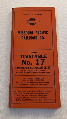 Missouri pacific railroad - pacific,
