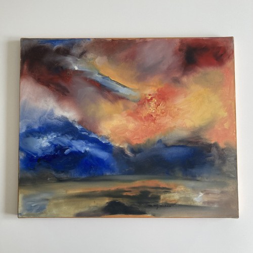 Peinture - (huile, sur
