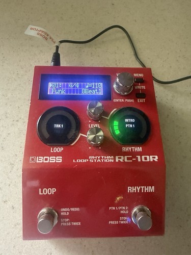 Boss 10r rhythm - rc-10r, loop