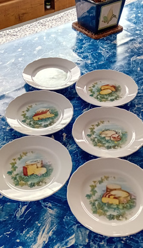 Assiettes fromage - 6,