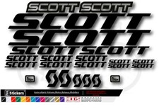 Adapté Velo SCOTT stickers adhésifs vinyl autocollant pour VTT mountain BIKE