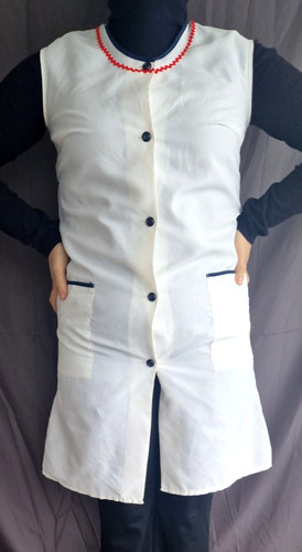 Nylon dederon smock apron - nylon,
