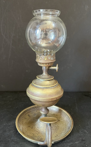 Ancienne lampe huile - lampe, à