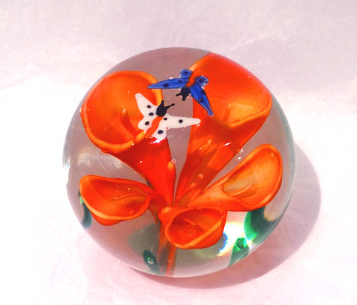 Boule presse papier - , en