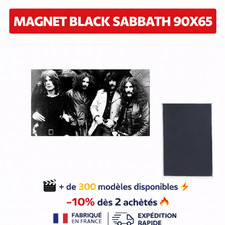 Magnet Black Sabbath 90x65 mm