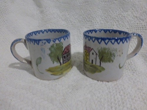 Anciennes tasses faience - 2,