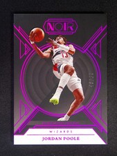 2024-25 Panini Noir Jordan Poole #51 Association Edition Holo Ruby /25