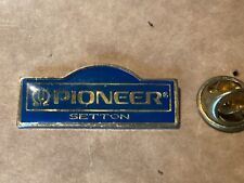 pins PIONEER SETTON haut parleur radio logo multinationale JAPON