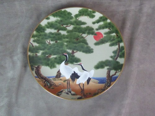 Belle assiette porcelaine - belle, en
