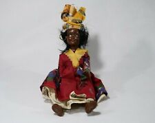 Coco Cabana poupée noire Guadeloupe Antilles 21 cm 