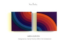Verner Panton MIRA-KURVEN multicolore original sur mesure par MIRA-X u03
