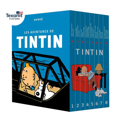Coffret intégral tintin - coffret,