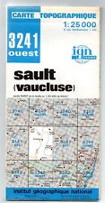IGN  _ Carte topographique _ 3241 Ouest _  Sault  (Vaucluse)