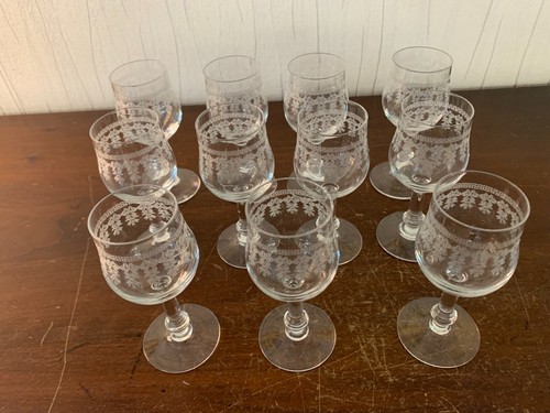 Verres porto gravé en - à,