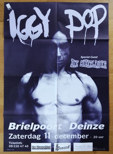 Iggy pop affiche - iggy,