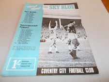Coventry v Nottingham Forest