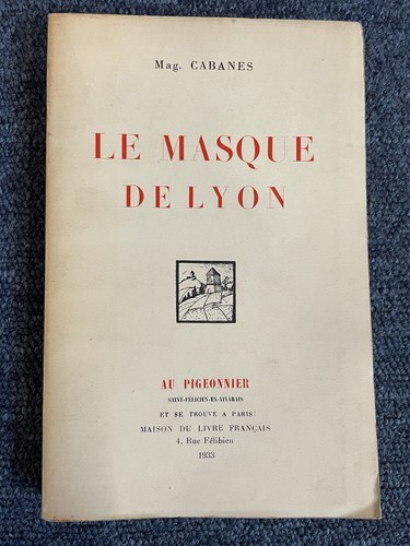 Masque lyon de - lyon, cabanes
