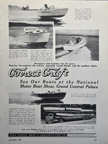 Correct craft boats pine - correct,