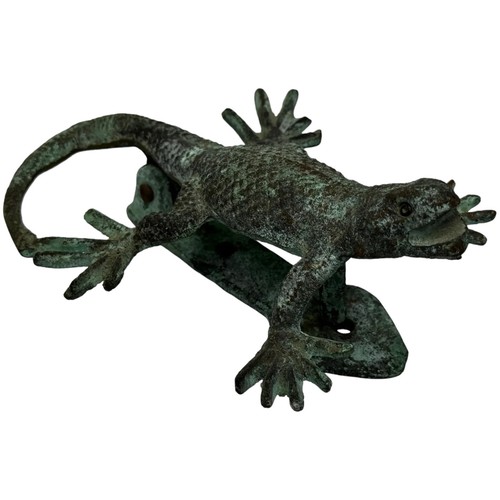Griffon porte bronze - porte,