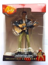 FIGURINE DE NOEL ELVIS PRESLEY -HAYRIDE TOUR 50'S  -EPE /TREVCO-USA