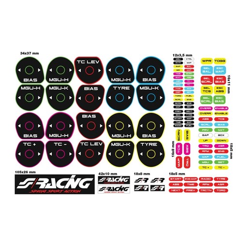 Kit autocollants pour - kit,