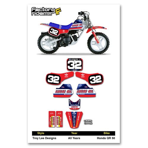 Honda qr50 tld dirt - qr, 50