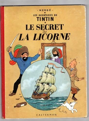 Tintin secret la licorne - tintin,