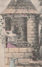 CP LA JOLIE FLEUR - WOMAN WITH WINDOW TURRET - 44443