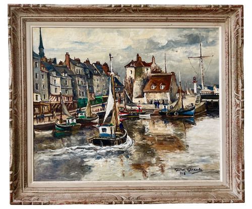 Gaston girault huile sur - girault,,