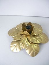 Plafonnier Lustre Or Feuille