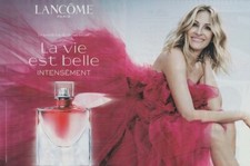 Paper advertising - La Vie est Belle Inrensément de Lancôme 2 pages