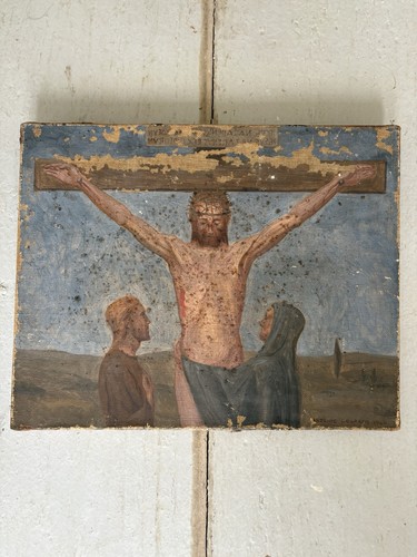 Huile sur toile tableau - huile,