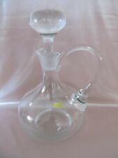  Mouth Blown Crystal Decanting Ewer Carafe