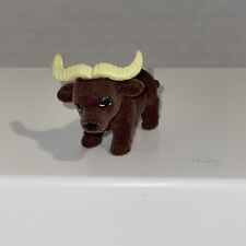 Jungle in my pocket yak buffalo mini figure collector toy rare animal just play