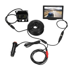 Caméra de Recul Pour Voiture Camion Bus Infrarouge Moniteur LCD 12-24V Universel