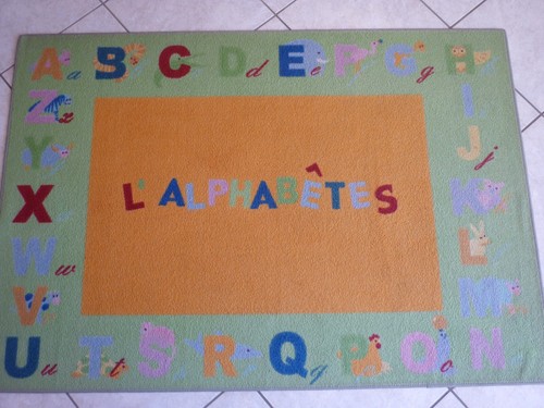 Tapis jeux alphabetes - tapis, l'alphabetes