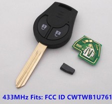 Clé Vierge Nissan Tiida