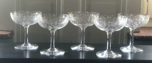 Coupes champagne cristal - champagne,