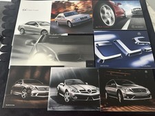 2000-2012 Mercedes Benz 8 Brochure Pack CL SLK-class CLK55 AMG Special C Catalog